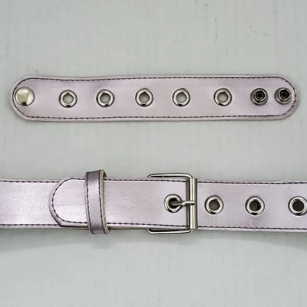 Lavender Shimmer Bracelet and Matching Belt